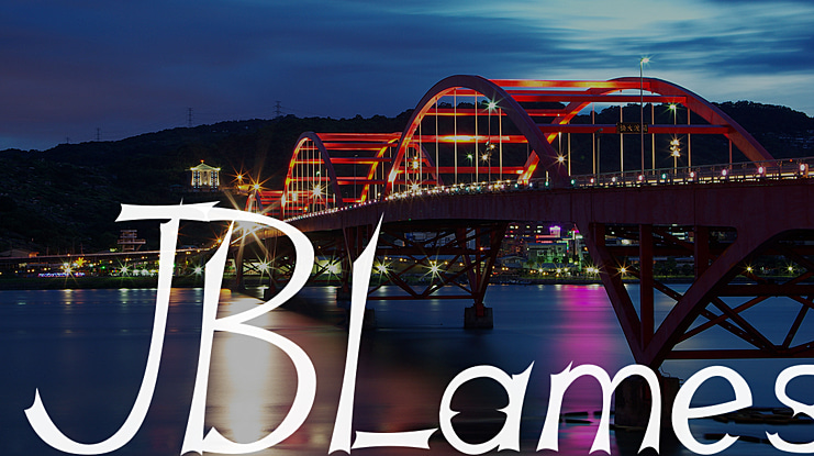 JB Lames Font