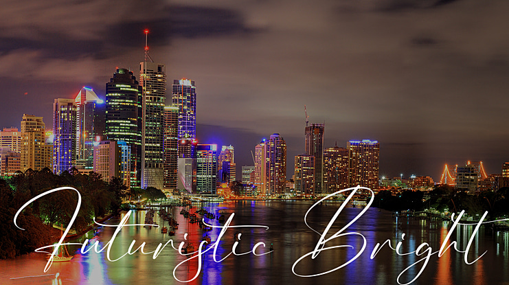 Futuristic Bright Font