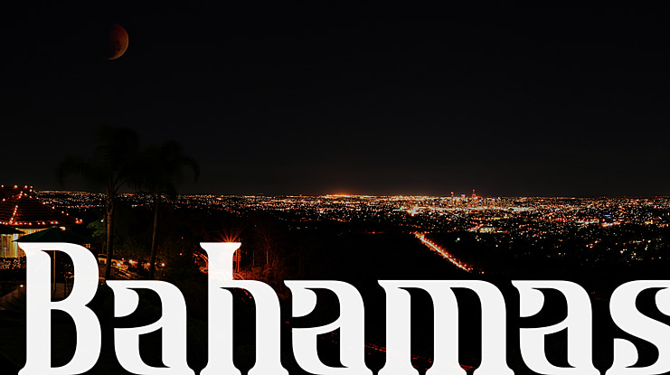 Bahamas Font
