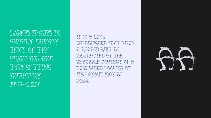 VTC Sumi Slasher One Font Family