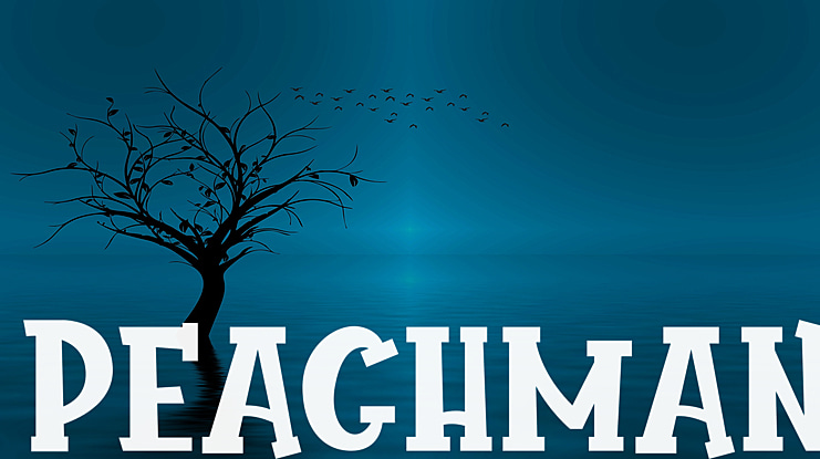 Peachman Font