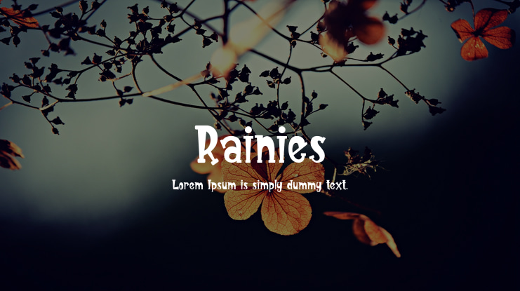 Rainies Font