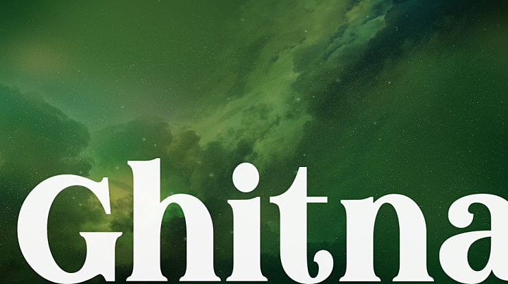 Ghitna Font