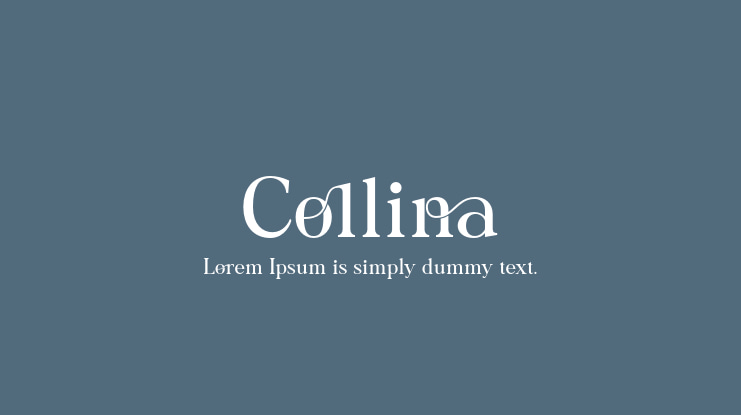 Collina Font