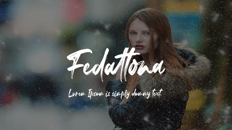 Fedattona Font Family