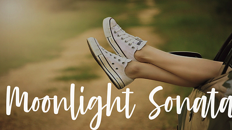Moonlight Sonata Font