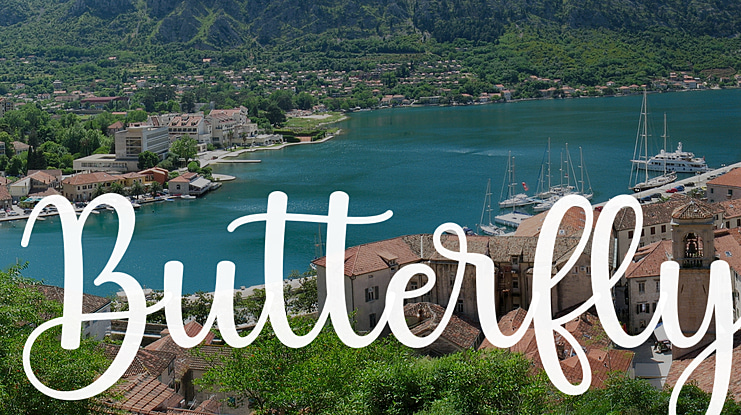 Butterfly Font Family