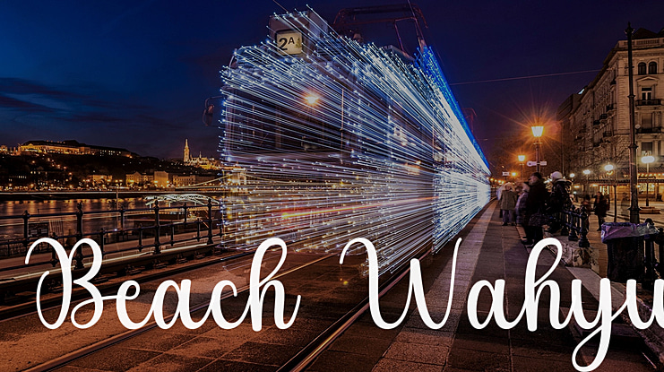 Beach Wahyu Font Family