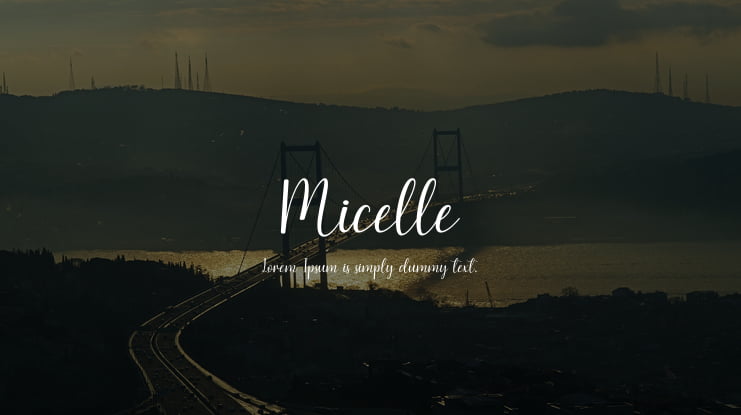 Micelle Font Family