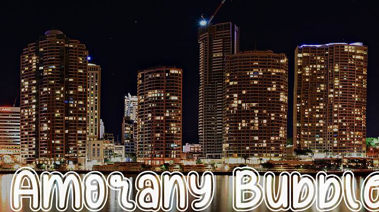 Amorany Bubble Font