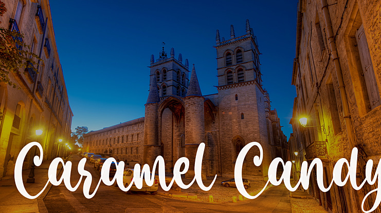 Caramel Candy Font