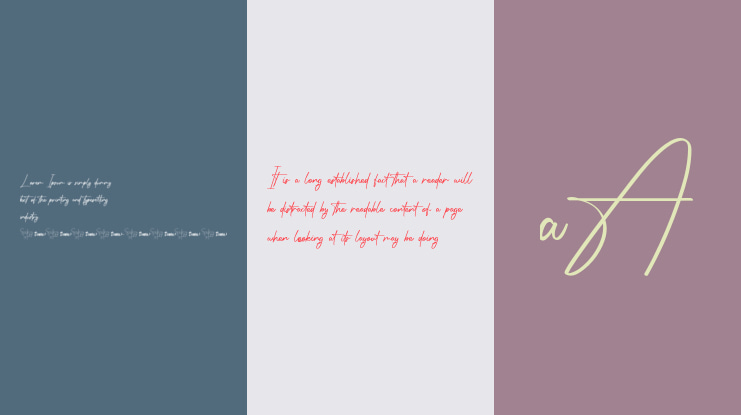 Geraldyne Signature Font