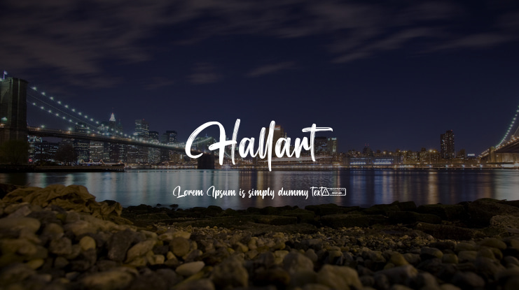Hallart Font