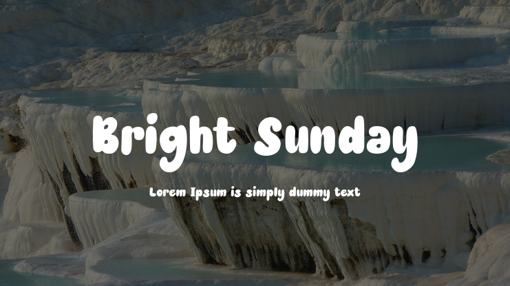 Bright Sunday Font