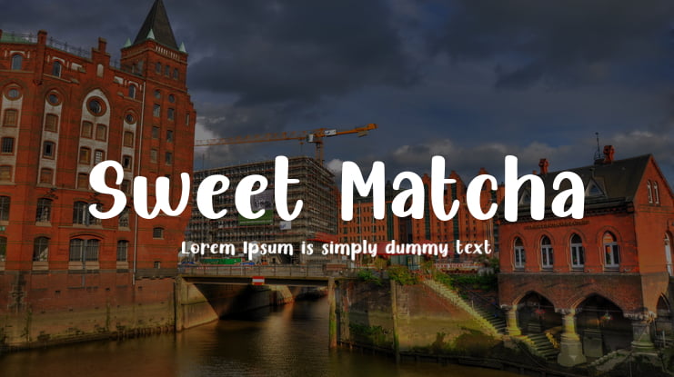 Sweet Matcha Font