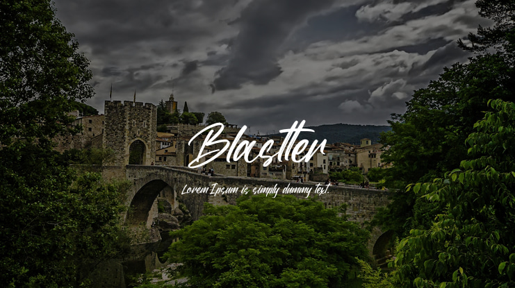 Blastter Font