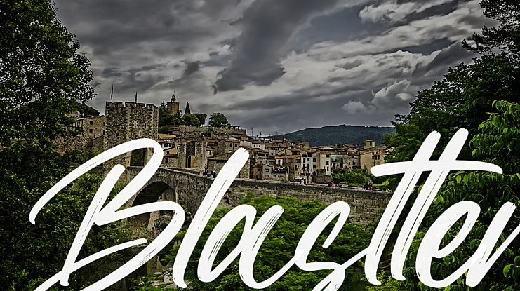 Blastter Font