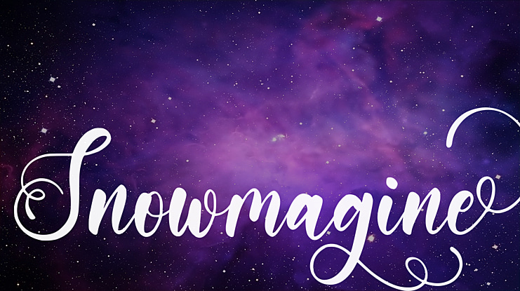 Snowmagine Font