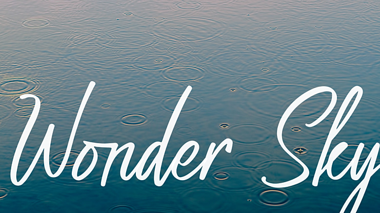 Wonder Sky Font