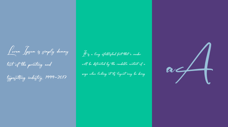 Greeting Yesterday Font