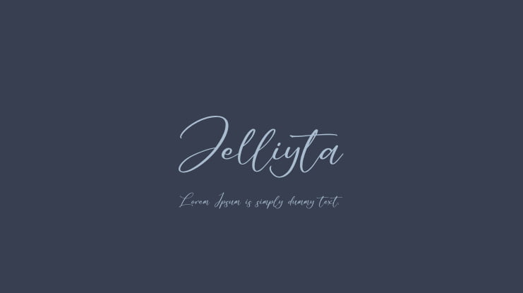 Jelliyta Font