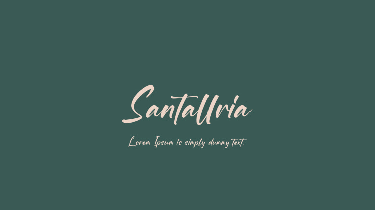 Santallria Font