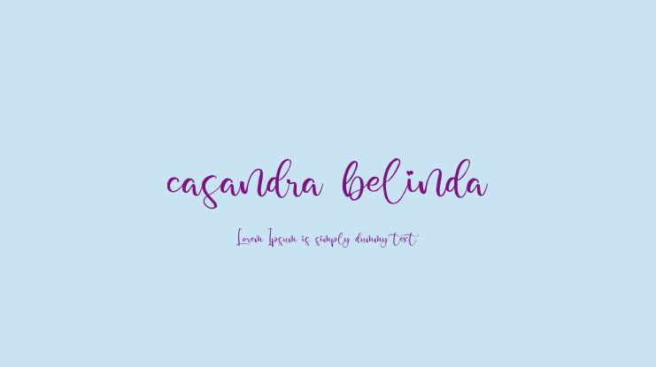 casandra belinda Font
