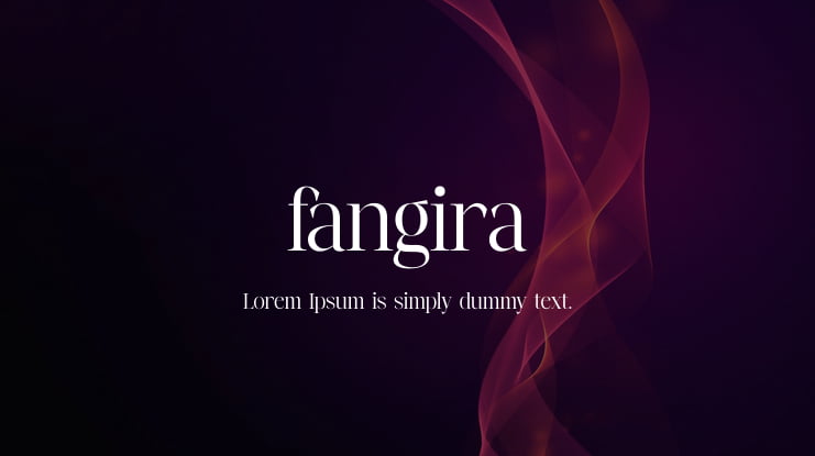 fangira Font