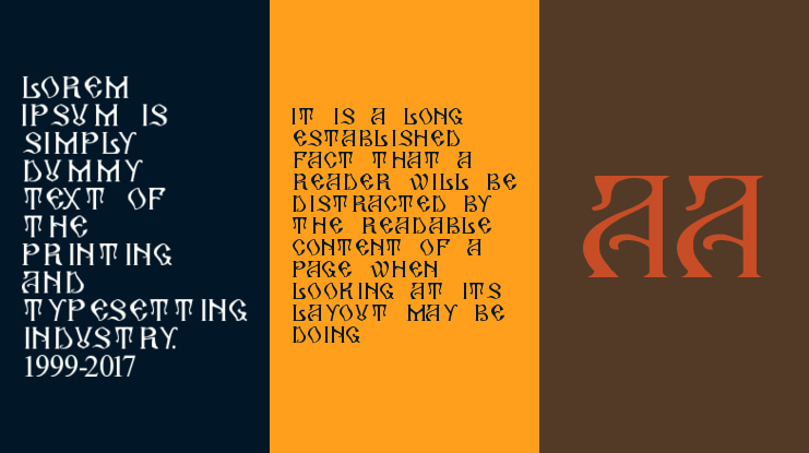 Arhaic Romanesc Font