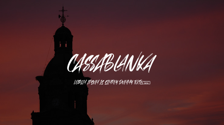 Cassablanka Font