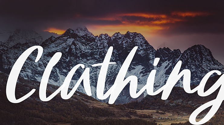 Clathing Font