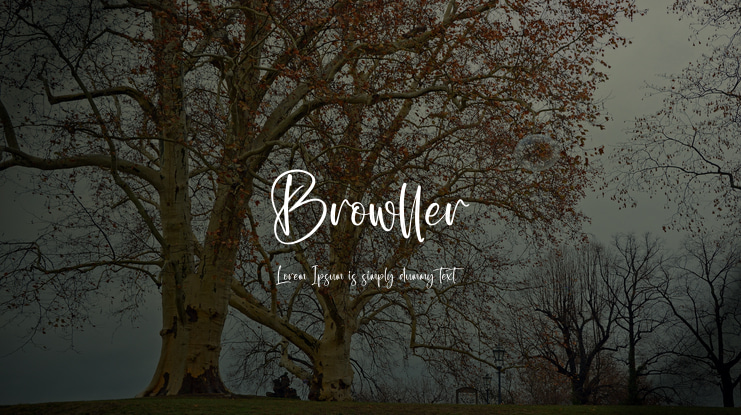 Browller Font