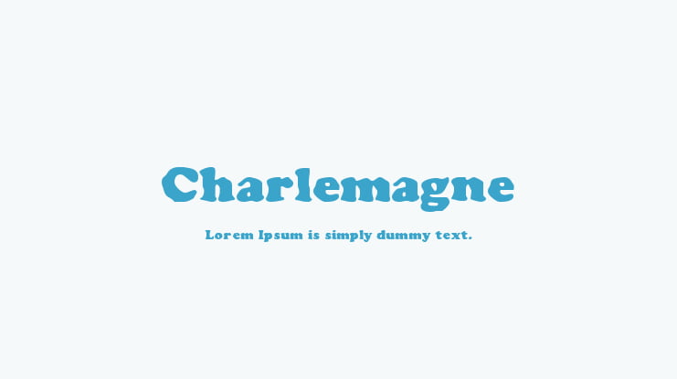 Charlemagne Font Family