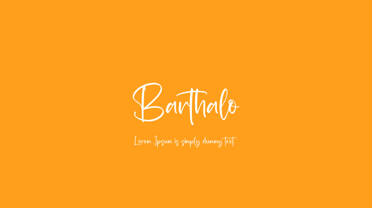 Barthalo Font