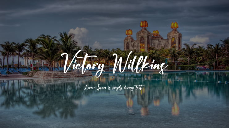 Victory Willkins Font