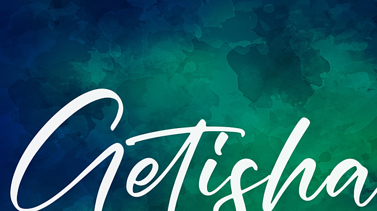 Getisha Font