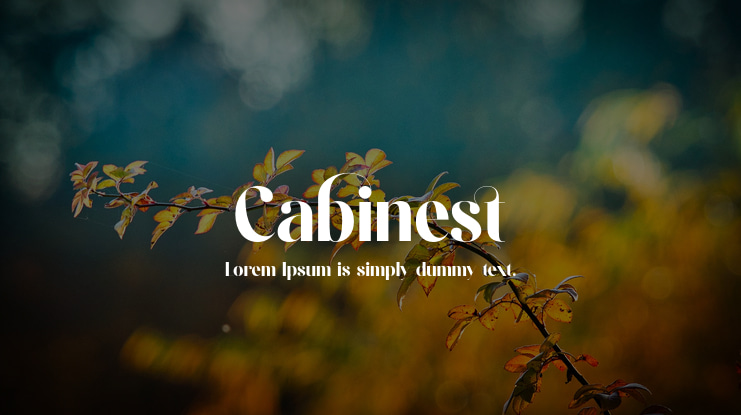 Cabinest Font