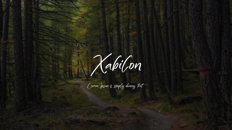 Xabilon Font