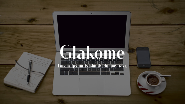 Glakome Font