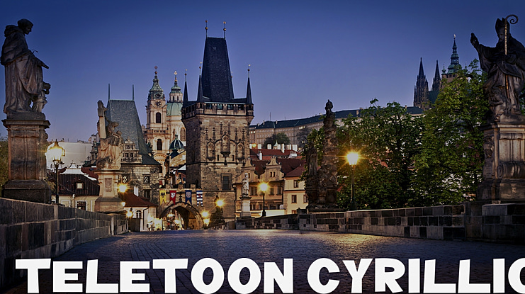 Teletoon Cyrillic Font