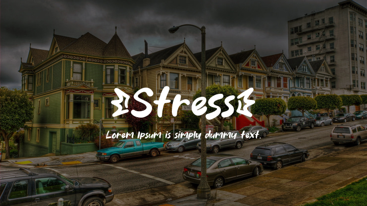 Stress Font