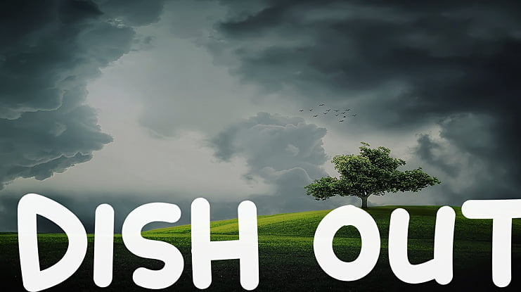 Dish Out Font