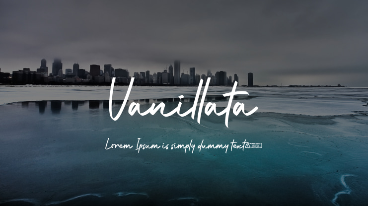 Vanillata Font