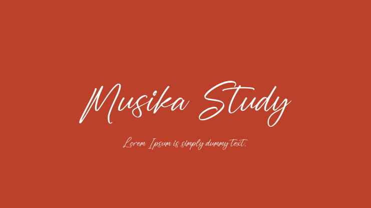 Musika Study Font