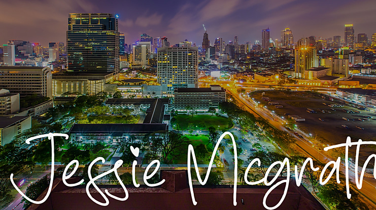 Jessie Mcgrath Font