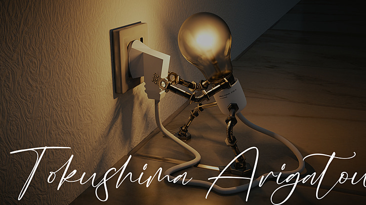 Tokushima Arigatou Font