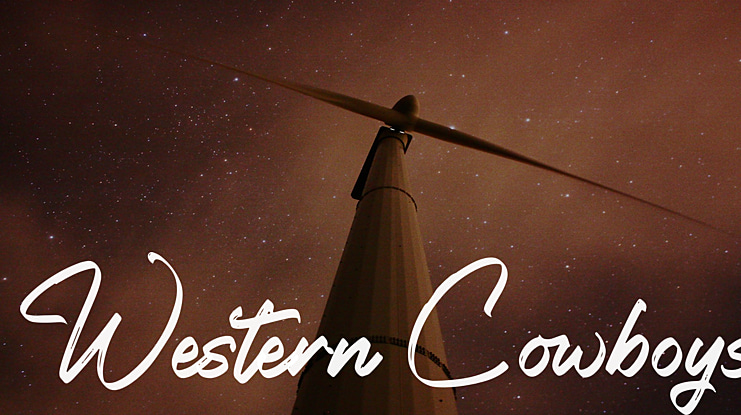 Western Cowboys Font
