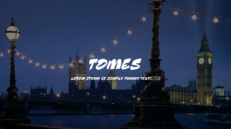 Tomes Font