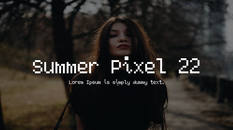 Summer Pixel 22 Font