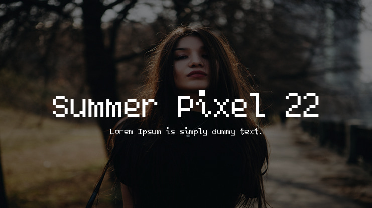 Summer Pixel 22 Font